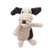 Assorted Animals Corduroy Stuffed Dog Toy