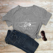 Funny Fist Bump Dog Women's T-Shirt