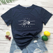Funny Fist Bump Dog Women's T-Shirt